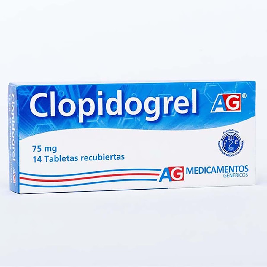 Clopidogrel 75Mg AG Caja x 14Tab