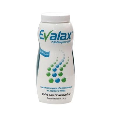 Evalax 3350 Polvo Frasco x250G Farma Polietilenglicol