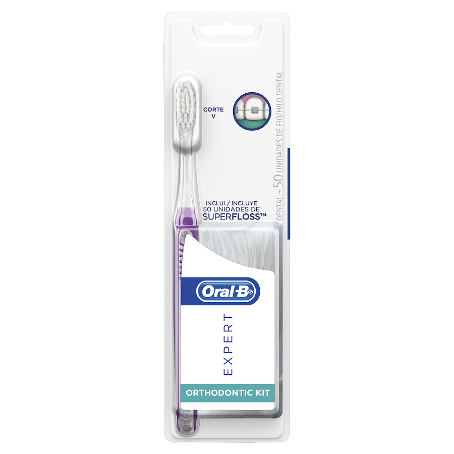 Kit Ortodoncia Oral B Expert Cepillo+Seda