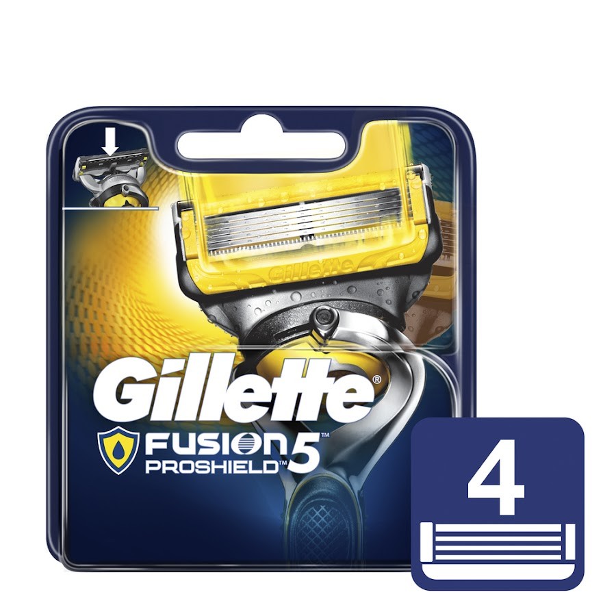 Repuesto Para Afeitar Gillette Fusion5 Proshield 4 Und