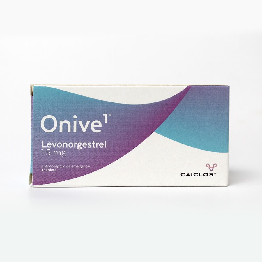 Onive 1 Levonorgestrel 1.5mg Caiclos Caja x1tab