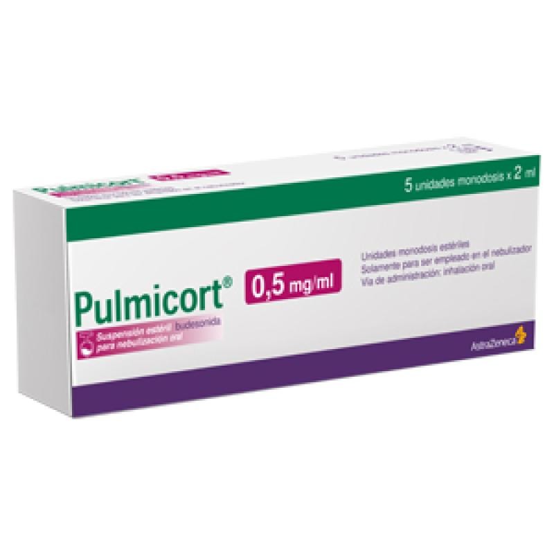 Pulmicort CL IHL Astrazeneca Caja x0.5Ml 5dosis x2Ml