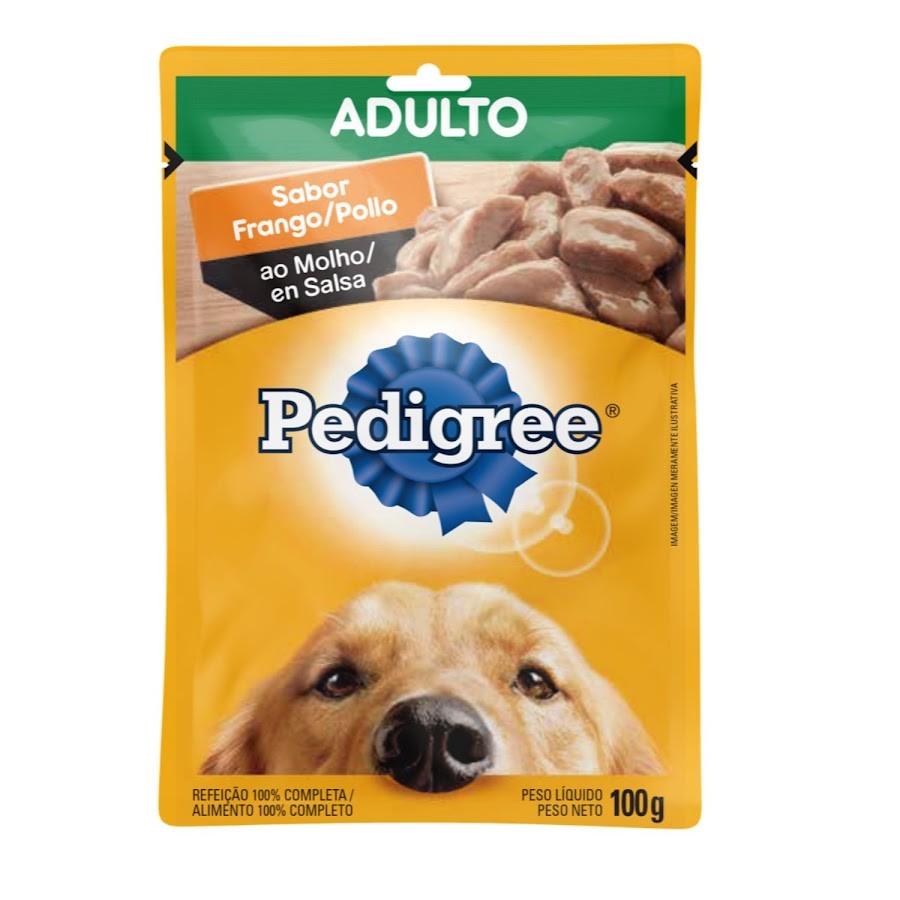 Alimento Para Perro Pedigree Pollo Adulto X100g