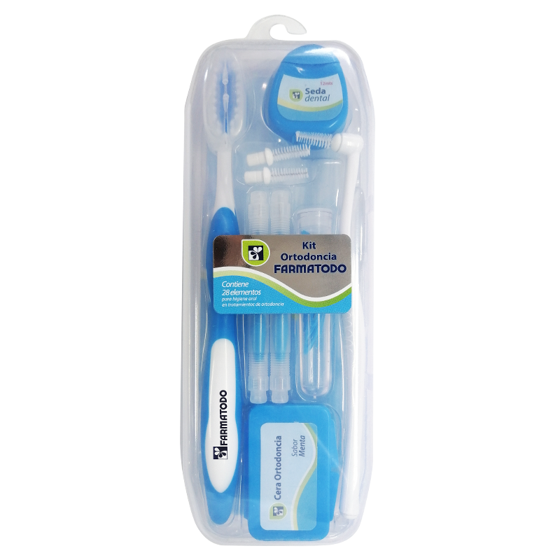 Kit de Ortodoncia Farmatodo Caja Portatil Con 28Elementos