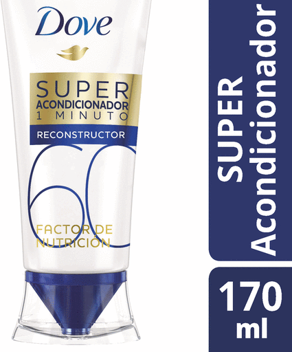 Súper Acondicionador Dove Factor Nutricional 60 x170ml