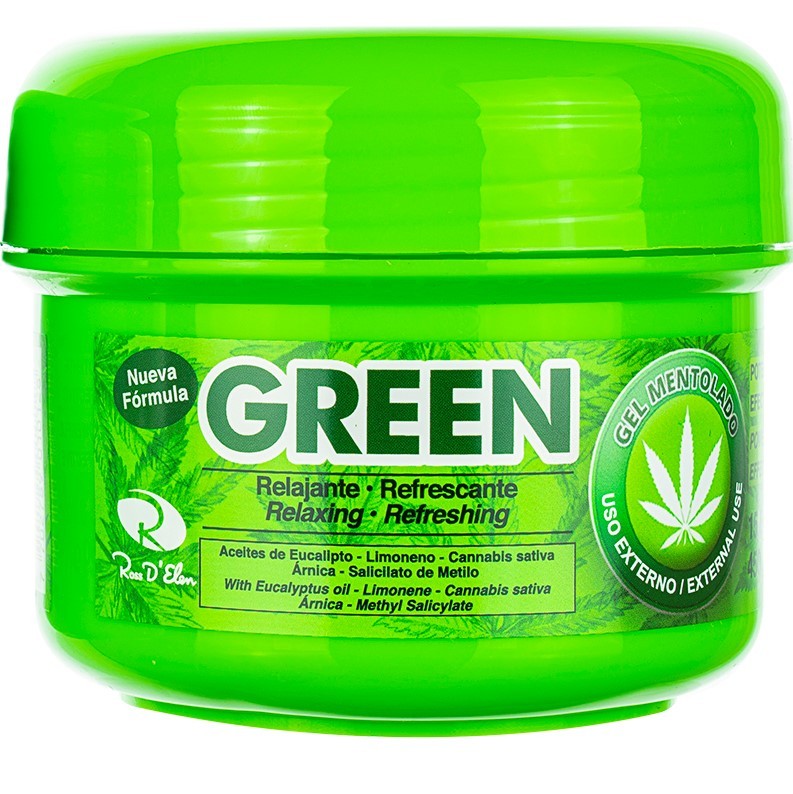Gel Mentolado Green Uso Externo x 450Gr