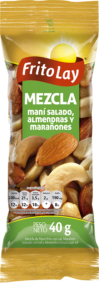 Maní Fritolay Mix Mezcla Nueces x40gr