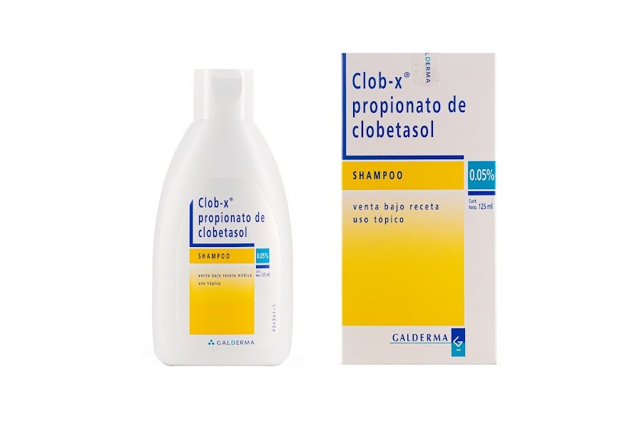 CLOB-X 0.05- SHAMPOO FRASCO X125ML. GALDERMA CLOBETASOL PROPIONATO