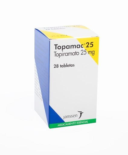 Topamac 25Mg Tabletas Frasco X28Tab. Janssen Topiramato