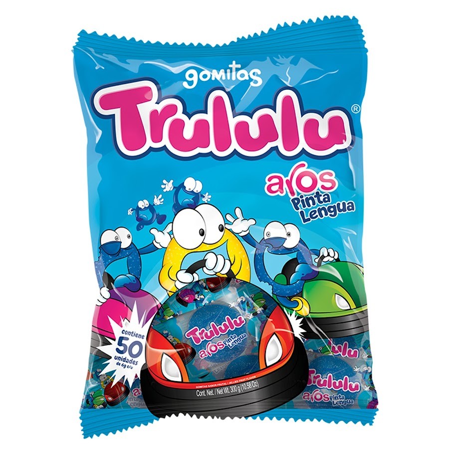 Gomitas Trululu Aros Pintalegua Edición Halloween x300gr