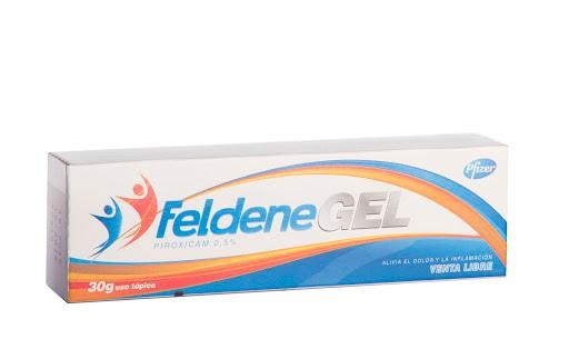 FELDENE 0.5% Gel Tubo x30g.PFIZER Piroxicam