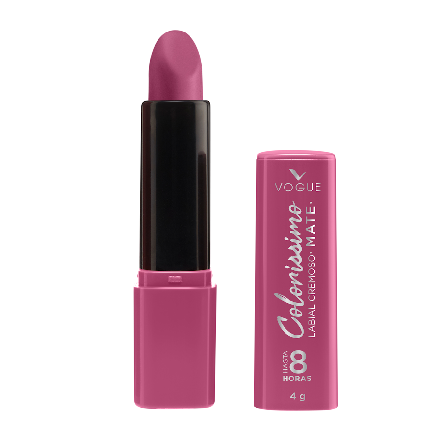 Labial Vogue Colorissimo Cremoso Rosa Amorosa x4g