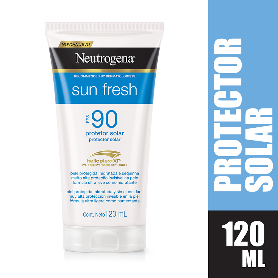 Protector Solar Neutrogena Sun Fresh FPS 90 x 120Ml