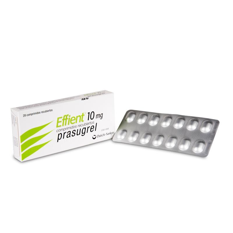 Effient 10Mg Prasugrel Caja x 28Tab