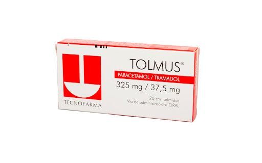 Tolmus 325/37.5Mg Comprimidos Caja X20Com Aso Paracetamol Tramadol