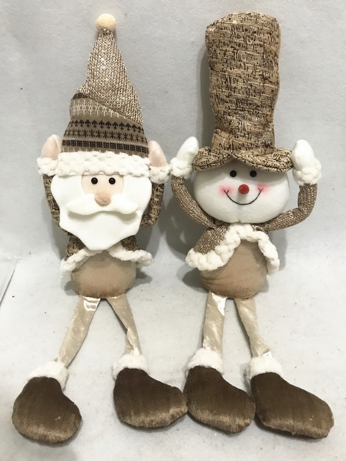 $Muñeco Navideño Grand con Gorrito Gato/Reno  X1Und Nav19