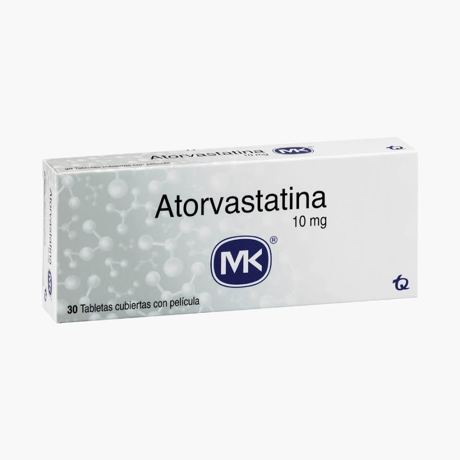 Atorvastatina MK 10Mg X 30 Tabletas