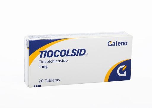Tiocolsid 4Mg Tabletas Caja X20Tab. Galeno Tiocolchicósido