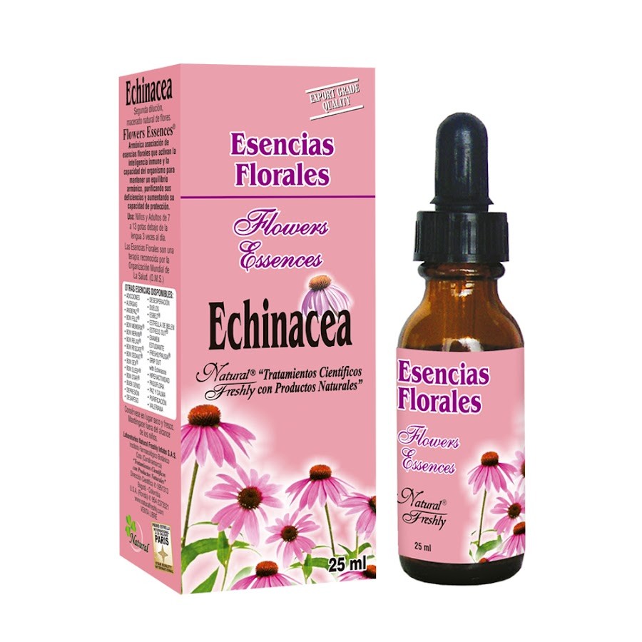Echinacea Frasco x25Ml. Natural Freshly Esencia Floral