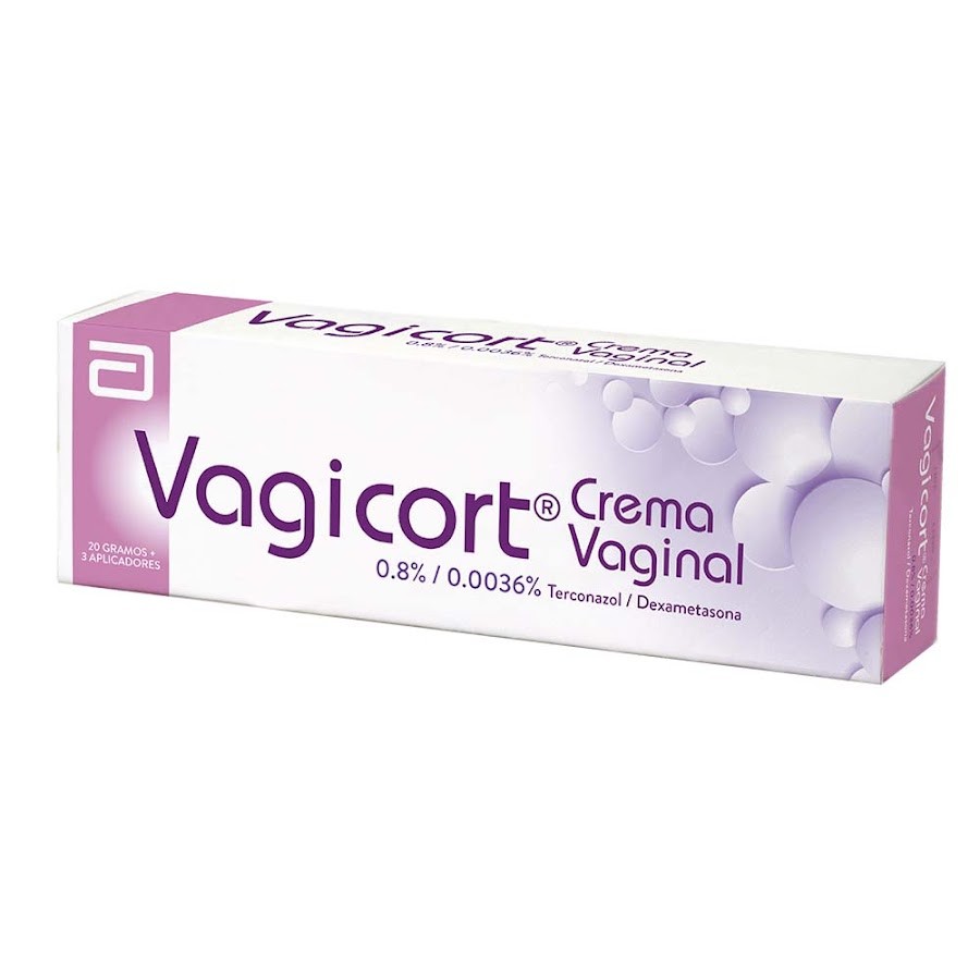 Vagicort 0.8/0.0036% Crema Tubo x20g LAFRANCOL Terconazol Dexametasona