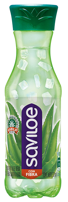 AGUA SAVILOE ALOE VERA CON FIBRA X 320ML