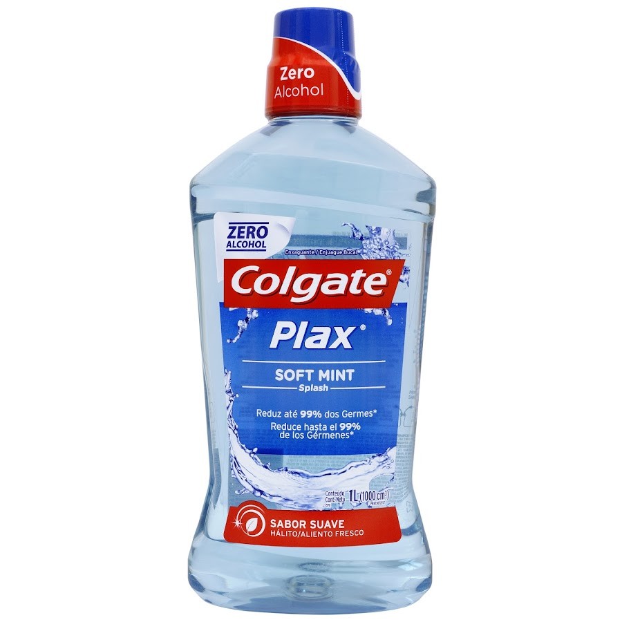 Enjuague Bucal Colgate Plax Soft Mint 0 Alcohol x 1L