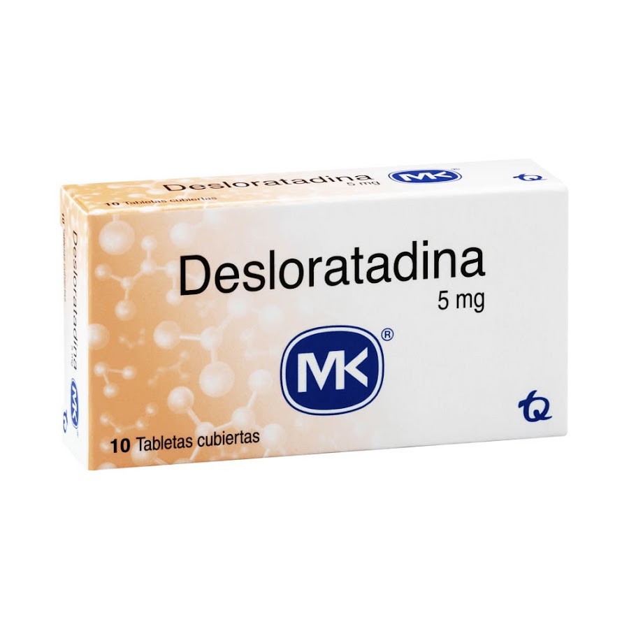 Desloratadina MK 5mg Tableta Caja x10Tableta
