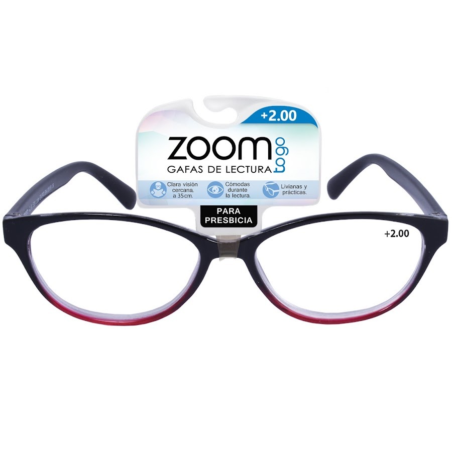 Gafas Zoom Togo Lectura Econo F 1 Aumento +2.00 X1Und.