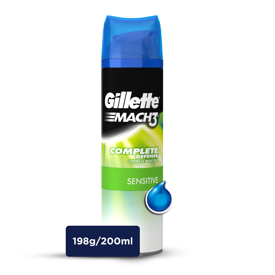 Gel De Afeitar Gillette Series Sensitive Skin X198G.