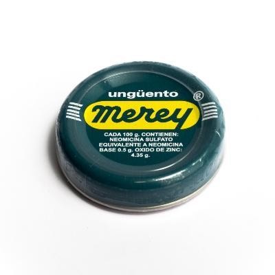 Merey Ungüento Lata X10G. Merey Neomicina Sulfato Oxido De Zinc
