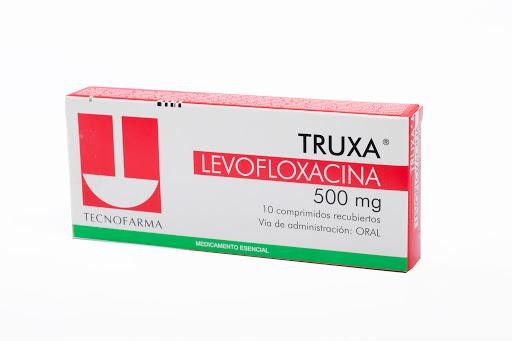 Truxa 500Mg Comprimidos Caja X10Com. Tecnofarma Levofloxacina