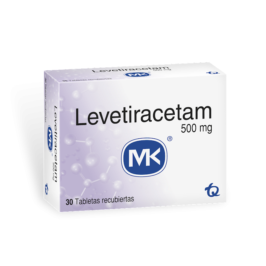 Levetiracetam 500mg MK Caja x 30Tab
