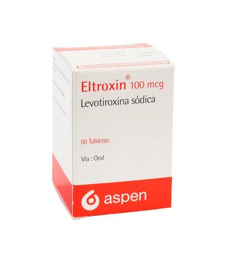 ELTROXIN 100MCG. TABLETAS CAJA X50TAB. ASPEN LEVOTIROXINA SÓDICA