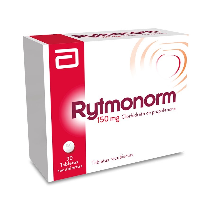Rytmonorm 150Mg Tabletas Caja X30Tab. Abbott Propafeno