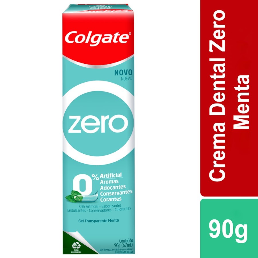 Crema Dental Colgate Zero Menta x90gr