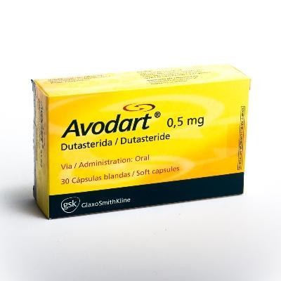 Avodart 0.5Mg Cápsulas Caja x30Cáp GSK Dutasterida