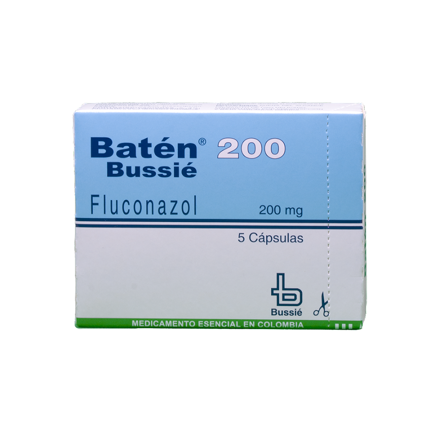 BATEN 200MG CÁPSULAS CAJA X5CAP. BUSSIÉ FLUCONAZOL