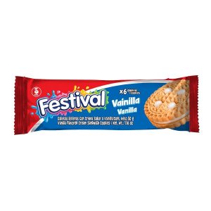 Fracción Galleta Festival Vainilla Paquete x6Uni