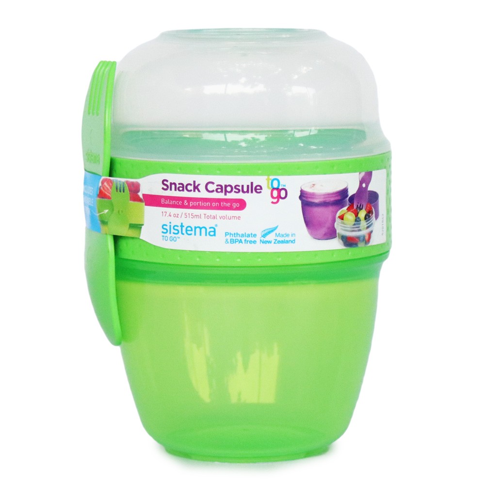 RECIPIENTE SNACK SISTEMA*515ML