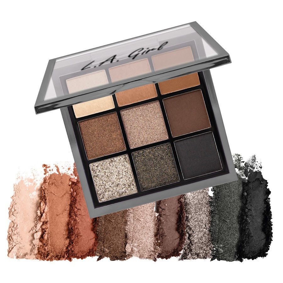 Paleta De Sombras Downplay La Girl x 9 Sombras