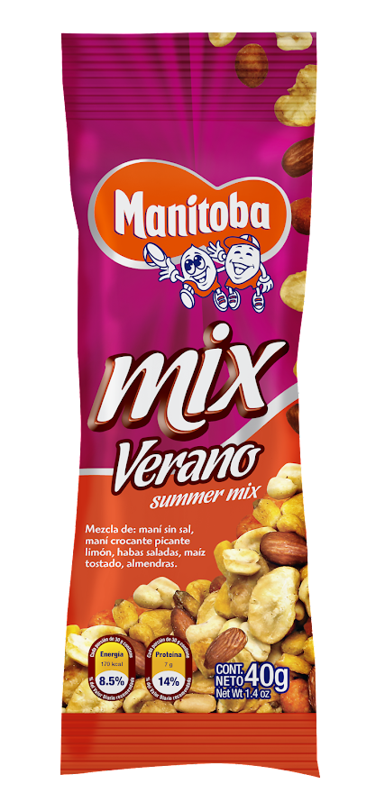 Mani Manitoba Mix Verano X40g.