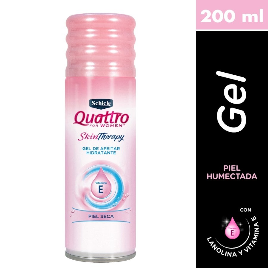 Gel de Afeitar Schick Quattro Hidratante For Women x 210Ml