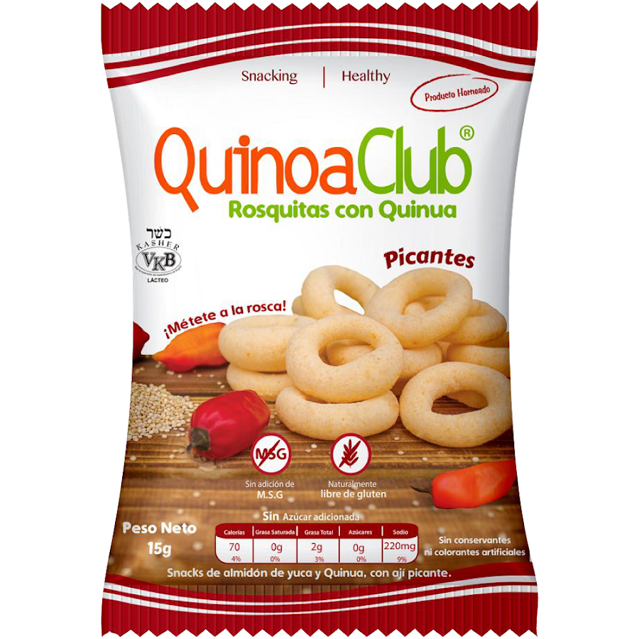 Rosquitas Quinuaclub Picante x 12g