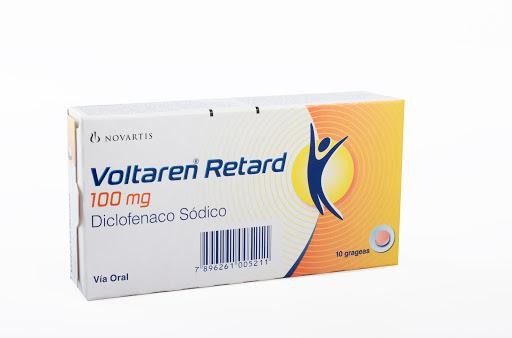 Voltaren Retard 100Mg Grageas Caja x10Grg. Novartis Diclofenaco Sódico