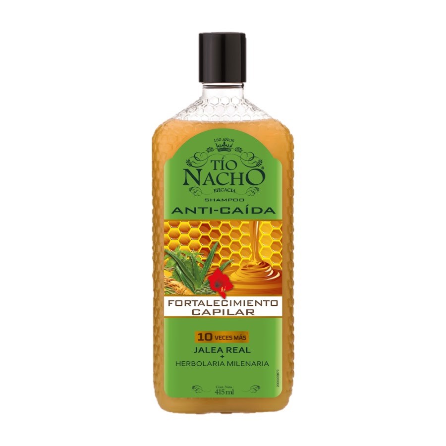 SHAMPOO TIO NACHO FORTALECIMIENTO CAPI. HERBOLARIA MILENARIA X415ML