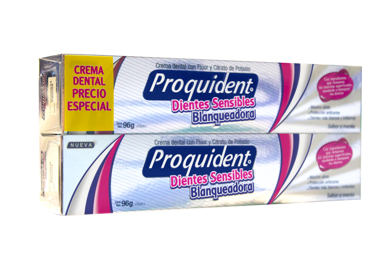 Crema Dental Proquident Dientes Sensibles Precio Especial 2x75ml