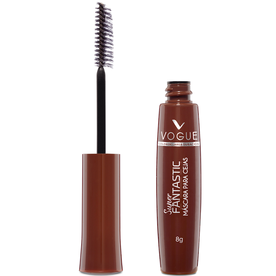 Pestañina Vogue Para Cejas Caoba X 1Und