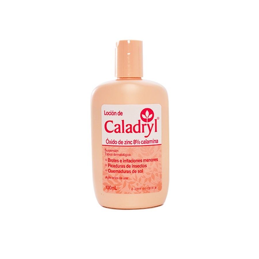CALADRYL 8% LOCIÓN ROSADO FRASCO X100ML. OXIDO DE ZINC CALAMINA