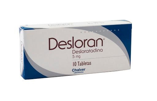Desloran 5Mg Tabletas Caja X10Tab. Chalver Desloratadina