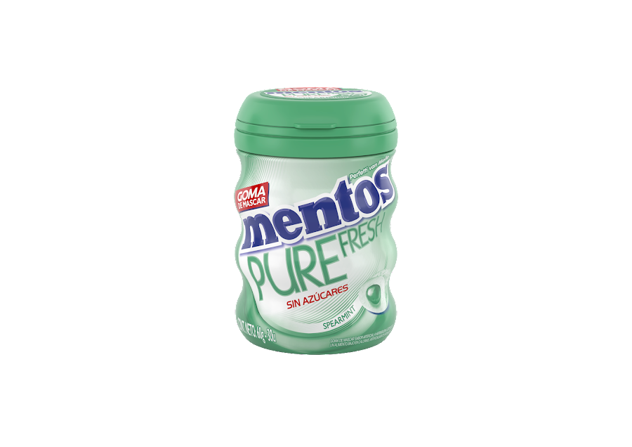 Goma de Mascar Mentos Spearmint x 30und